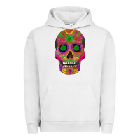 Pigment Lunar Rock sugar skull Urban Hoodie - FaDigitalArtStudio