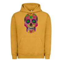 Pigment Peanut Butter sugar skull Urban Hoodie - FaDigitalArtStudio