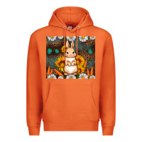 Carrot Rabbit daisy sunflower leopard 20oz tumbler Premium Hoodie - Neo Western