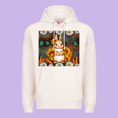 Rabbit Daisy Sunflower Leopard 20oz Tumbler Premium Hoodie Designed By Neo Western