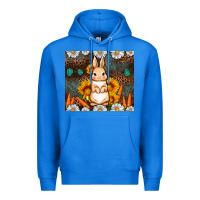 True Royal Rabbit daisy sunflower leopard 20oz tumbler Premium Hoodie - Neo Western