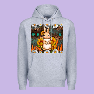 Rabbit Daisy Sunflower Leopard 20oz Tumbler Premium Hoodie Designed By Neo Western