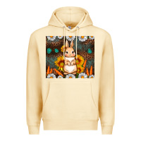 Pina Colada Rabbit daisy sunflower leopard 20oz tumbler Premium Hoodie - Neo Western