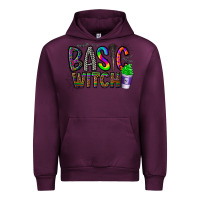 Mauve Wine basic witch Urban Hoodie - CowhideDigitalArt