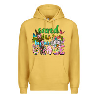 Antique Gold Saved by his grace Premium Hoodie - Neo Western