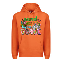 Carrot Saved by his grace Premium Hoodie - Neo Western