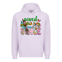 Lilac Saved by his grace Premium Hoodie - Neo Western
