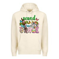 Tofu Saved by his grace Premium Hoodie - Neo Western