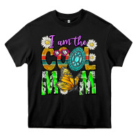 Black I'm The Cool Mom Heavy Core Tee - CowhideDigitalArt