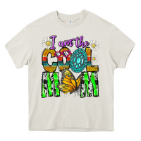 Cream I'm The Cool Mom Heavy Core Tee - CowhideDigitalArt