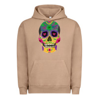 Pigment Burro sugar skull Urban Hoodie - FaDigitalArtStudio