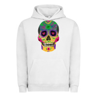 Pigment Lunar Rock sugar skull Urban Hoodie - FaDigitalArtStudio