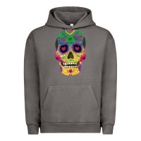 Pigment Tornado sugar skull Urban Hoodie - FaDigitalArtStudio