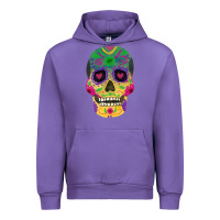 Tulip sugar skull Urban Hoodie - FaDigitalArtStudio