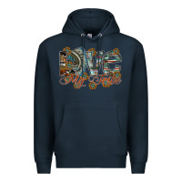 Navy love my tribe Premium Hoodie - SublimationCraftShop