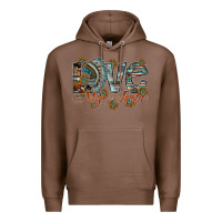Chestnut love my tribe Premium Hoodie - SublimationCraftShop