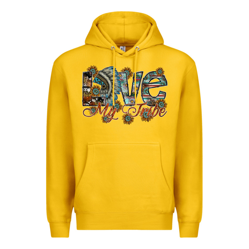 Love My Tribe Premium Hoodie by SublimationCraftShop | Teevron