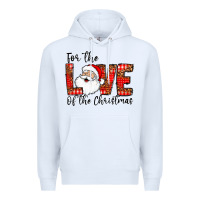 White for the of the christmas Premium Hoodie - CowhideDigitalArt
