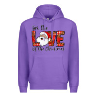 Purple for the of the christmas Premium Hoodie - CowhideDigitalArt