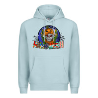 Blue Mist halloween Premium Hoodie - CowhideDigitalArt