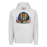 Dove Grey halloween Premium Hoodie - CowhideDigitalArt