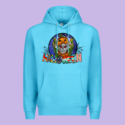 Halloween Premium Hoodie Designed By Cowhidedigitalart
