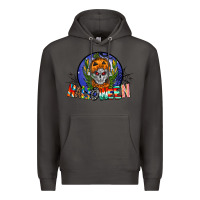 Smoke halloween Premium Hoodie - CowhideDigitalArt