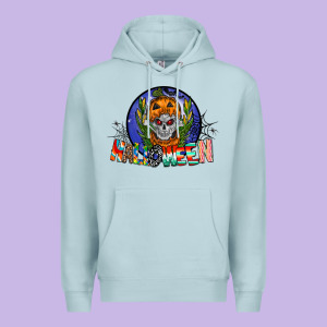 Halloween Premium Hoodie Designed By Cowhidedigitalart