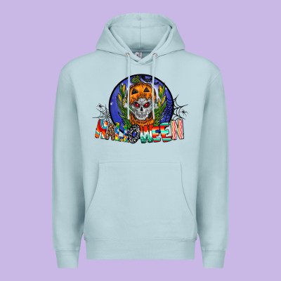Halloween Premium Hoodie Designed By Cowhidedigitalart