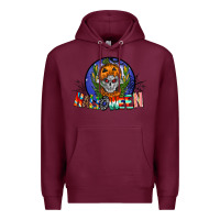 Burgundy halloween Premium Hoodie - CowhideDigitalArt