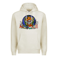 Oatmeal Heather halloween Premium Hoodie - CowhideDigitalArt