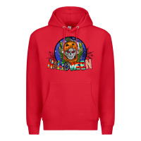 Red halloween Premium Hoodie - CowhideDigitalArt