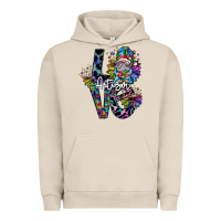 Pigment French Oak love autism Urban Hoodie - SublimationCraftShop