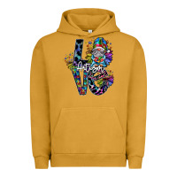 Pigment Peanut Butter love autism Urban Hoodie - SublimationCraftShop