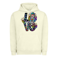 Pigment Pistachio love autism Urban Hoodie - SublimationCraftShop
