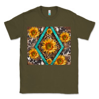 Army Green sunflower tumbler Classic Tee - BarkalooDesign
