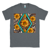 Charcoal Heather sunflower tumbler Classic Tee - BarkalooDesign