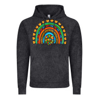 Vintage Black autism heart ribbon rainbow Vintage Hoodie - AdoDesignShop