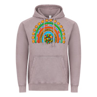 Vintage Zinc autism heart ribbon rainbow Vintage Hoodie - AdoDesignShop