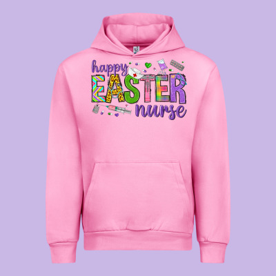 Happy Easter Nurse Urban Hoodie Designed By Neo Western