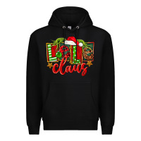 Black christmas lele claus Premium Hoodie - FaDigitalArtStudio