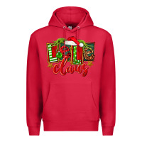 Cardinal christmas lele claus Premium Hoodie - FaDigitalArtStudio