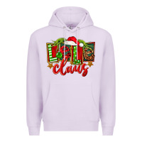 Lilac christmas lele claus Premium Hoodie - FaDigitalArtStudio
