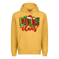 Mustard christmas lele claus Premium Hoodie - FaDigitalArtStudio