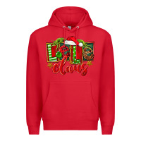 Red christmas lele claus Premium Hoodie - FaDigitalArtStudio