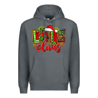 Rock christmas lele claus Premium Hoodie - FaDigitalArtStudio