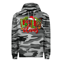 Slate Camo christmas lele claus Premium Hoodie - FaDigitalArtStudio