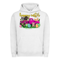 Happy Easter Truck With Farm Animal Urban Hoodie | Teevron
