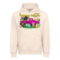 Sandshell happy easter truck with farm animal Urban Hoodie - Neo Western