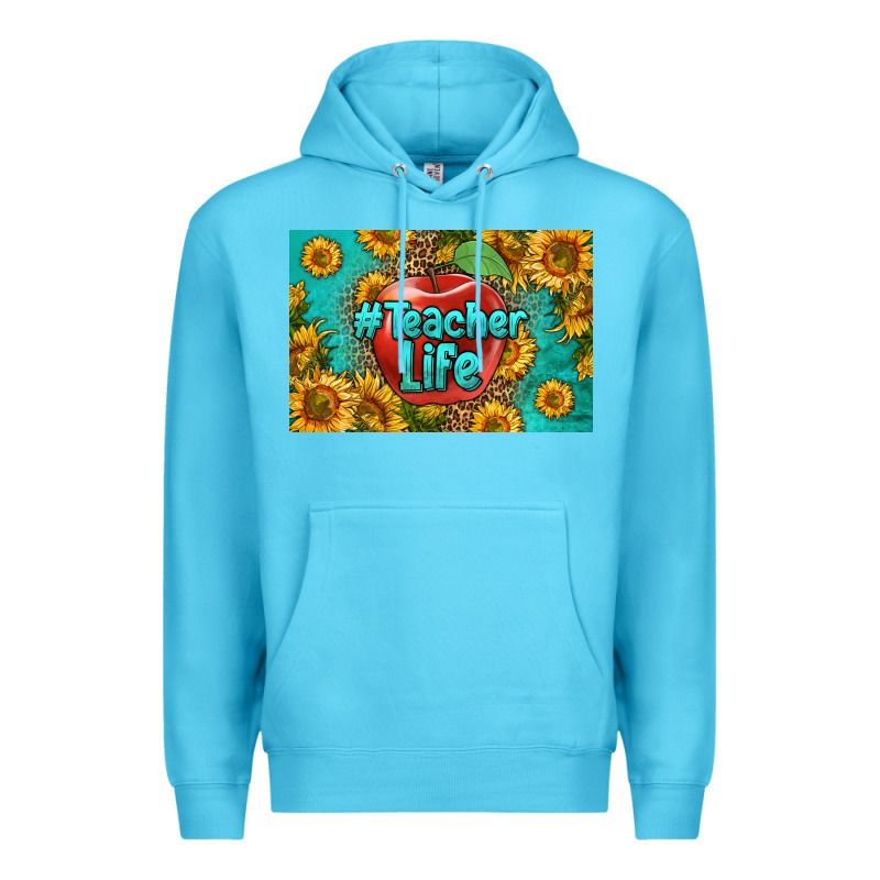 Teacher Life Skinny Metal Can Holder Premium Hoodie by HRA Design Shop | Teevron